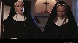 Libidinous and sinful nuns can't obstruct grinding every time others yummy pussies